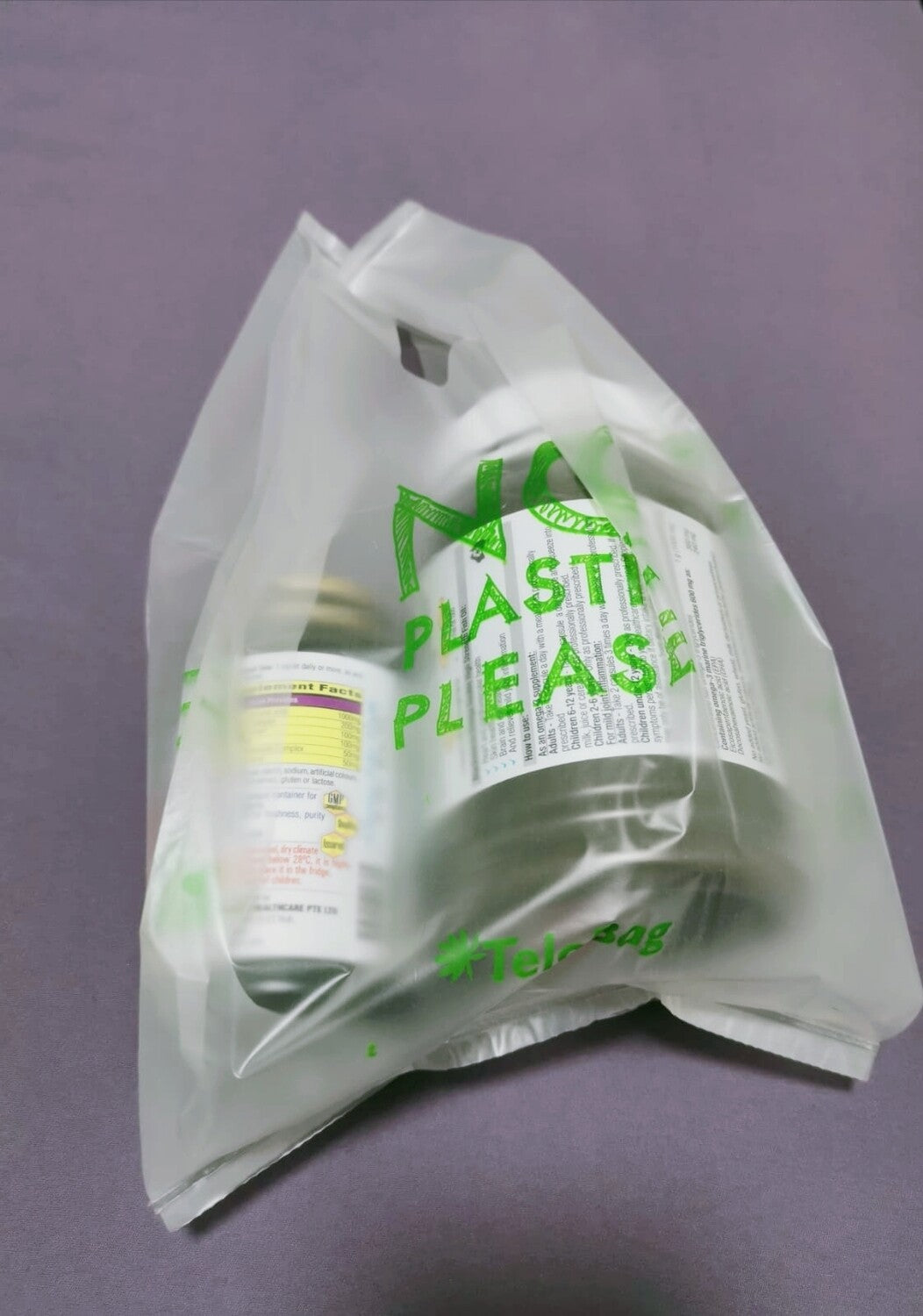 Size XS 17 Groceries/Packaging/Trash T-Shirt Bag