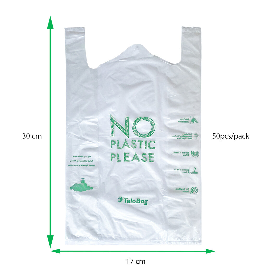 Size XS 17 Groceries/Packaging/Trash T-Shirt Bag