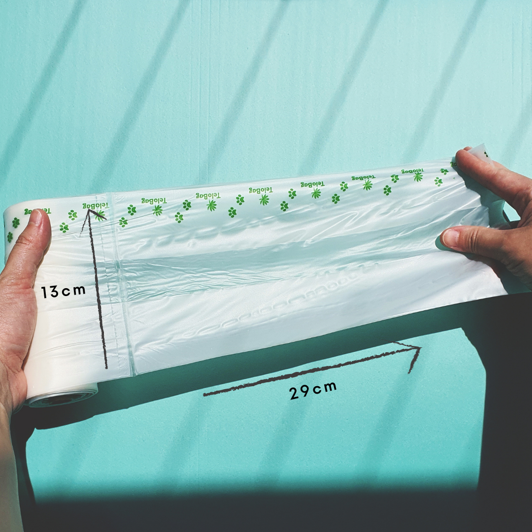 Telobag Perforated Pet Waste Roll (Poop Bag)