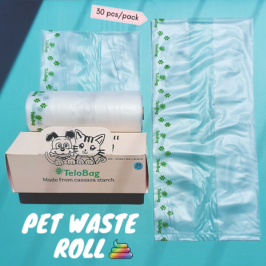 Telobag Perforated Pet Waste Roll (Poop Bag)